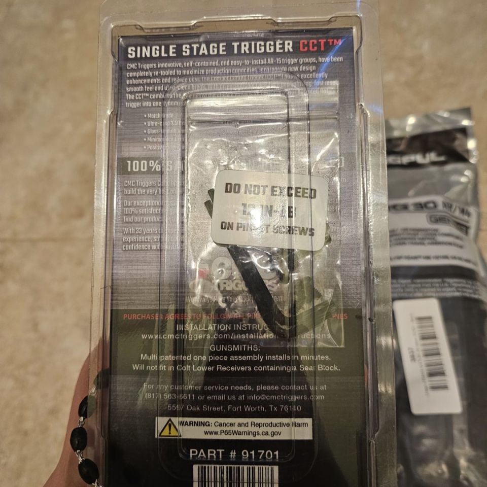 Image 2 - Cmc 3.5lb combat trigger&mags