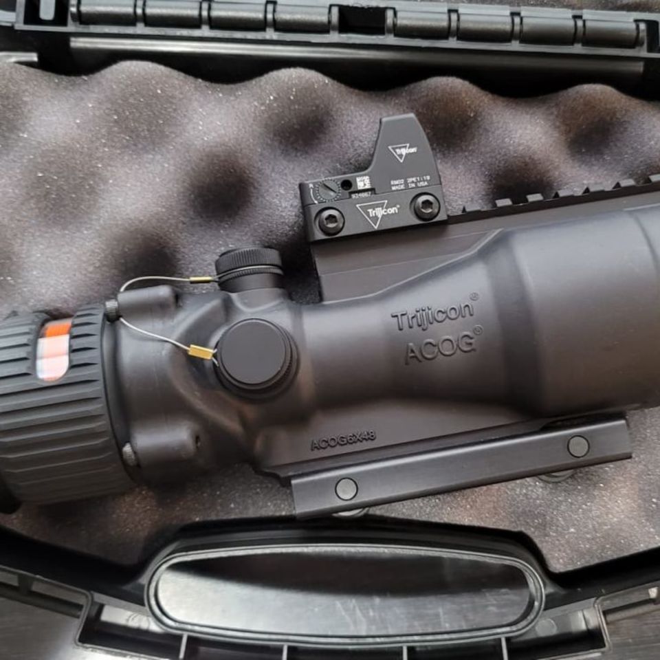 Trijicon 6x48 ACOG 6.5 MOA RMR TA648-D-100560 NEW | Tacswap