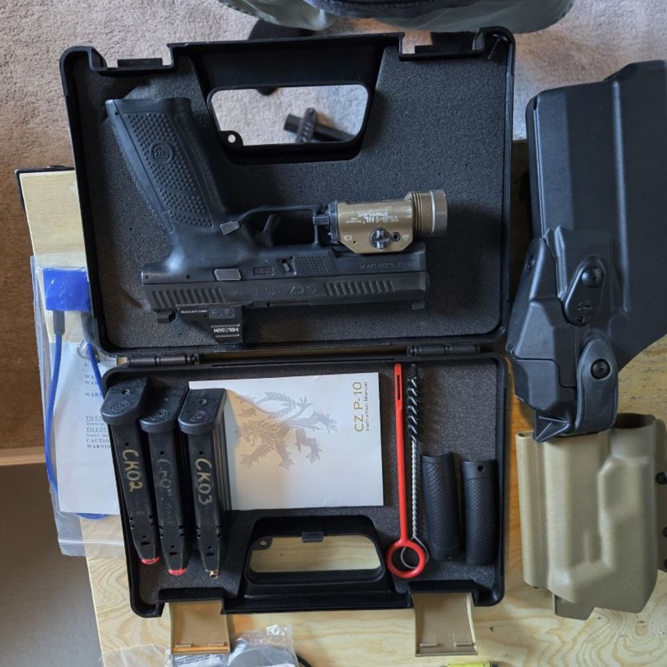 Image 2 - Cz p10F with goodies