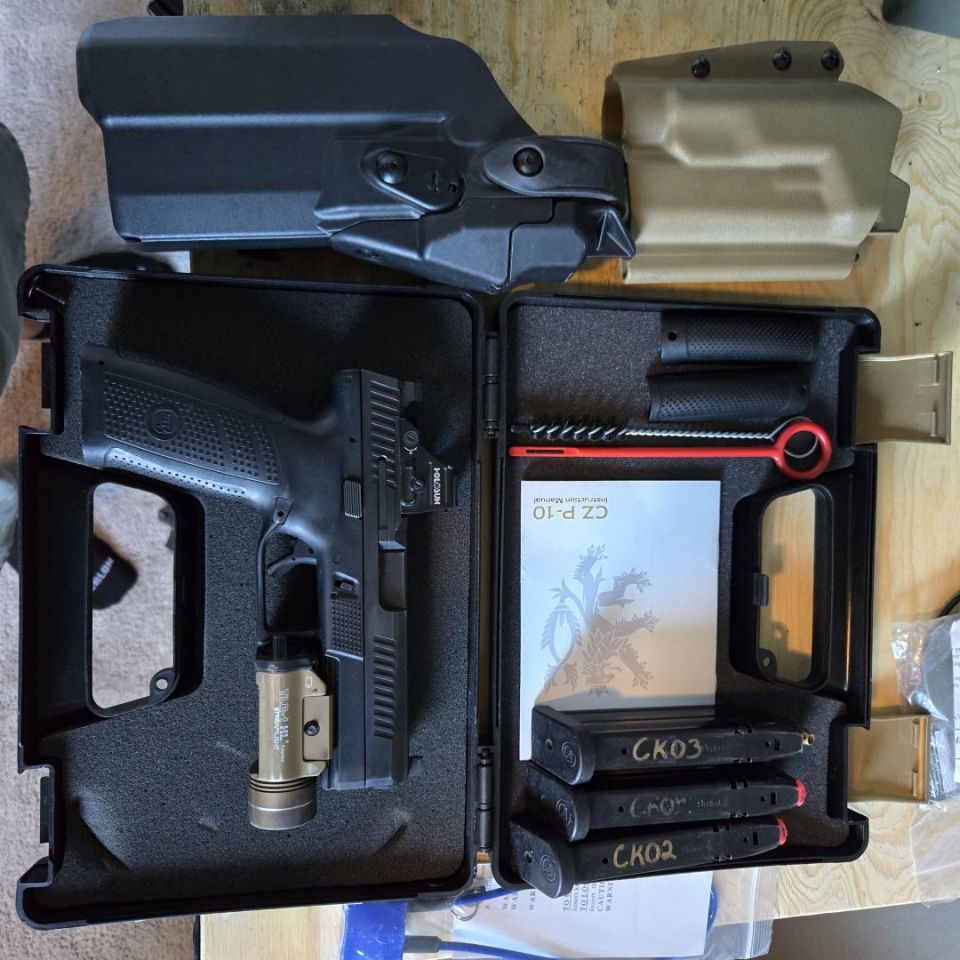 Image 1 - Cz p10F with goodies
