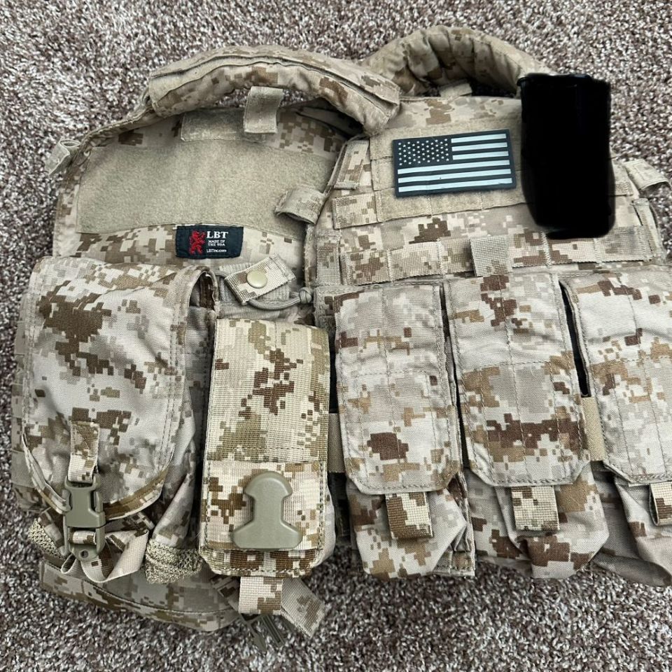 Image 4 - AOR1 LBT/Eagle plate carrier