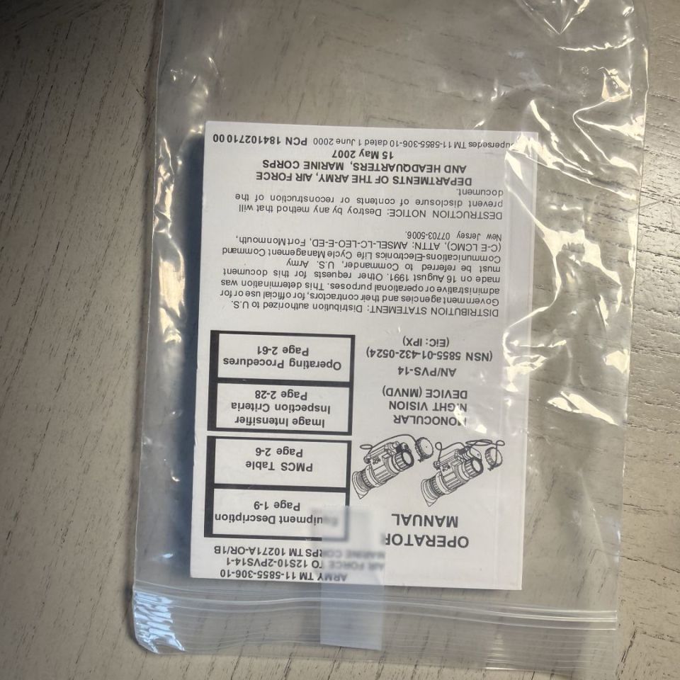 Image 5 - TNVC White phos PVS14