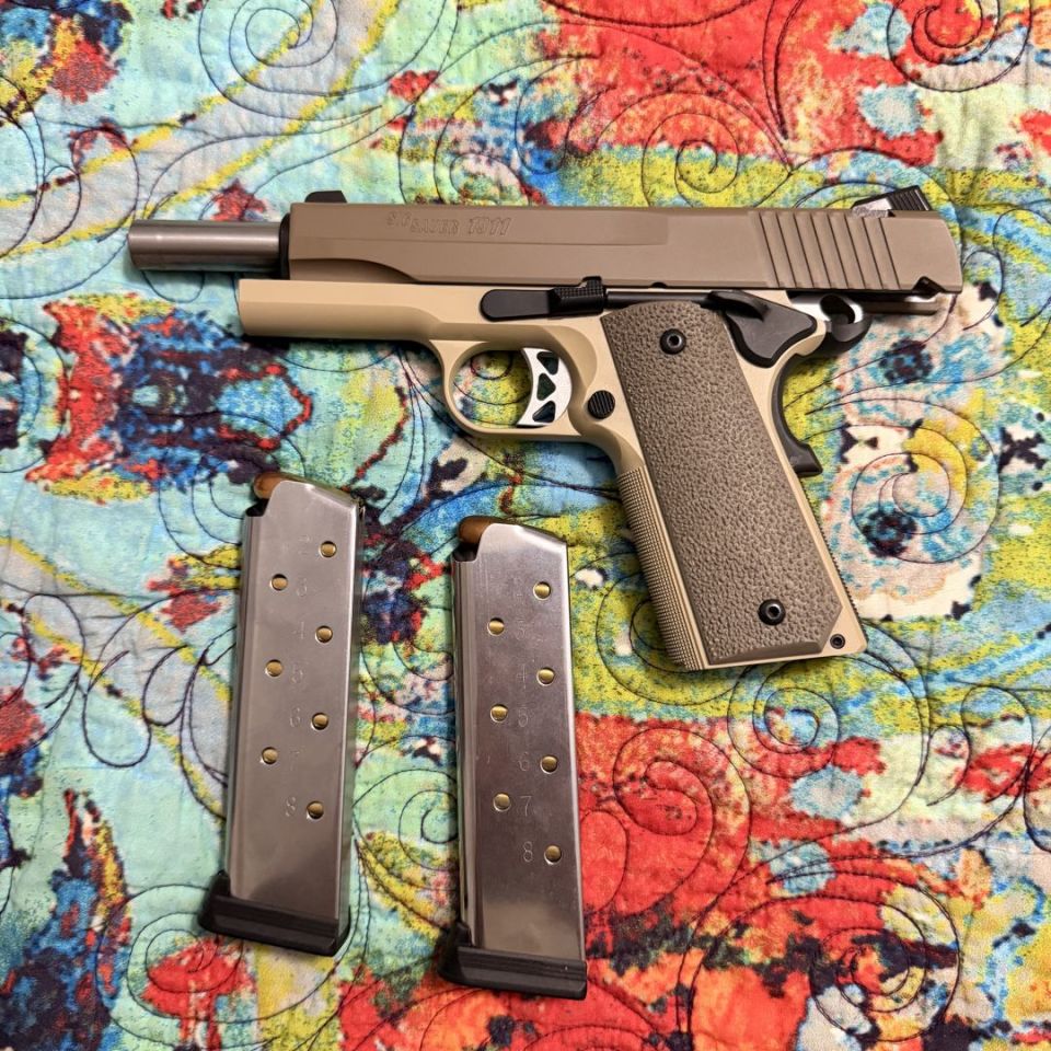 Image 2 - Sig Sauer 1911 Desert 45 ACP