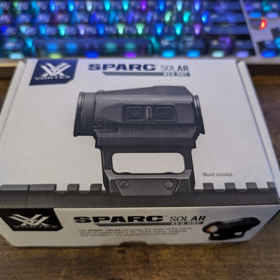 Image 1 - Vortex SPARC Solar Red Dot New