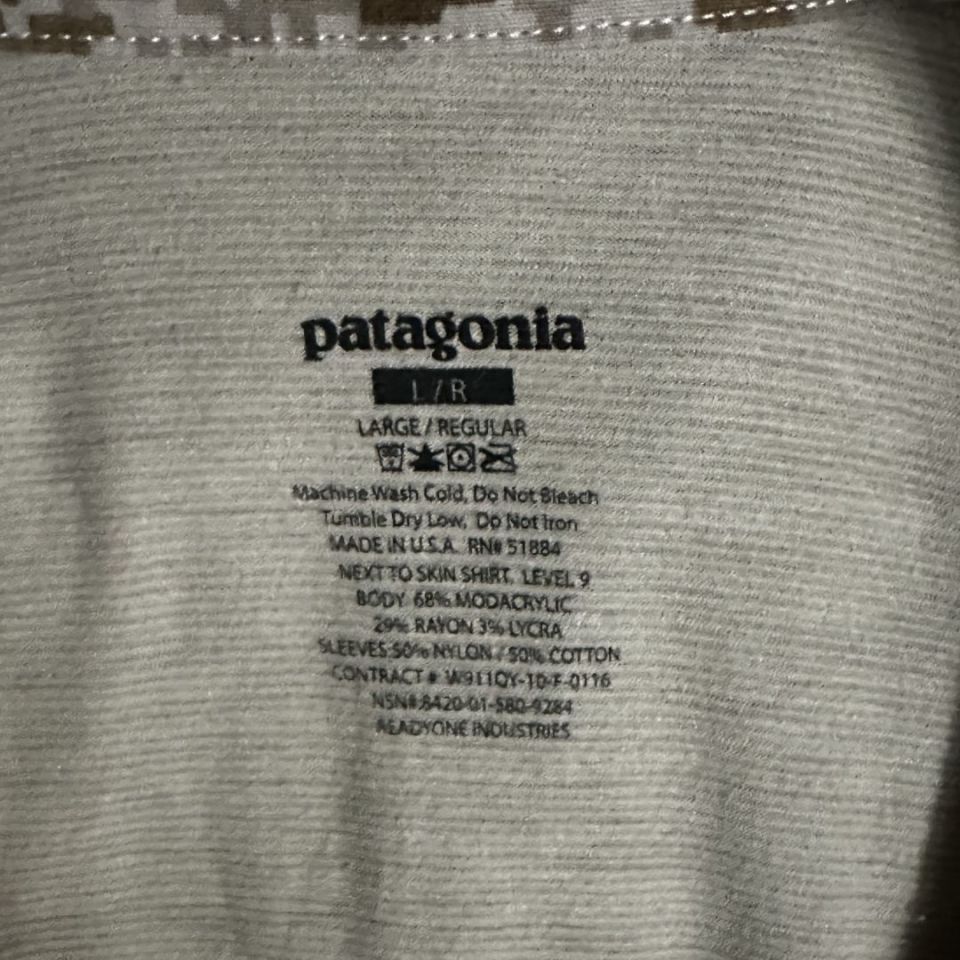 Image 2 - Patagonia Lvl 9 AOR1 shirt