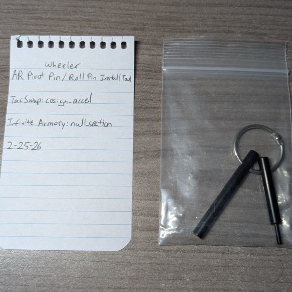 Image 3 - Wheeler Take Down Pin Tool