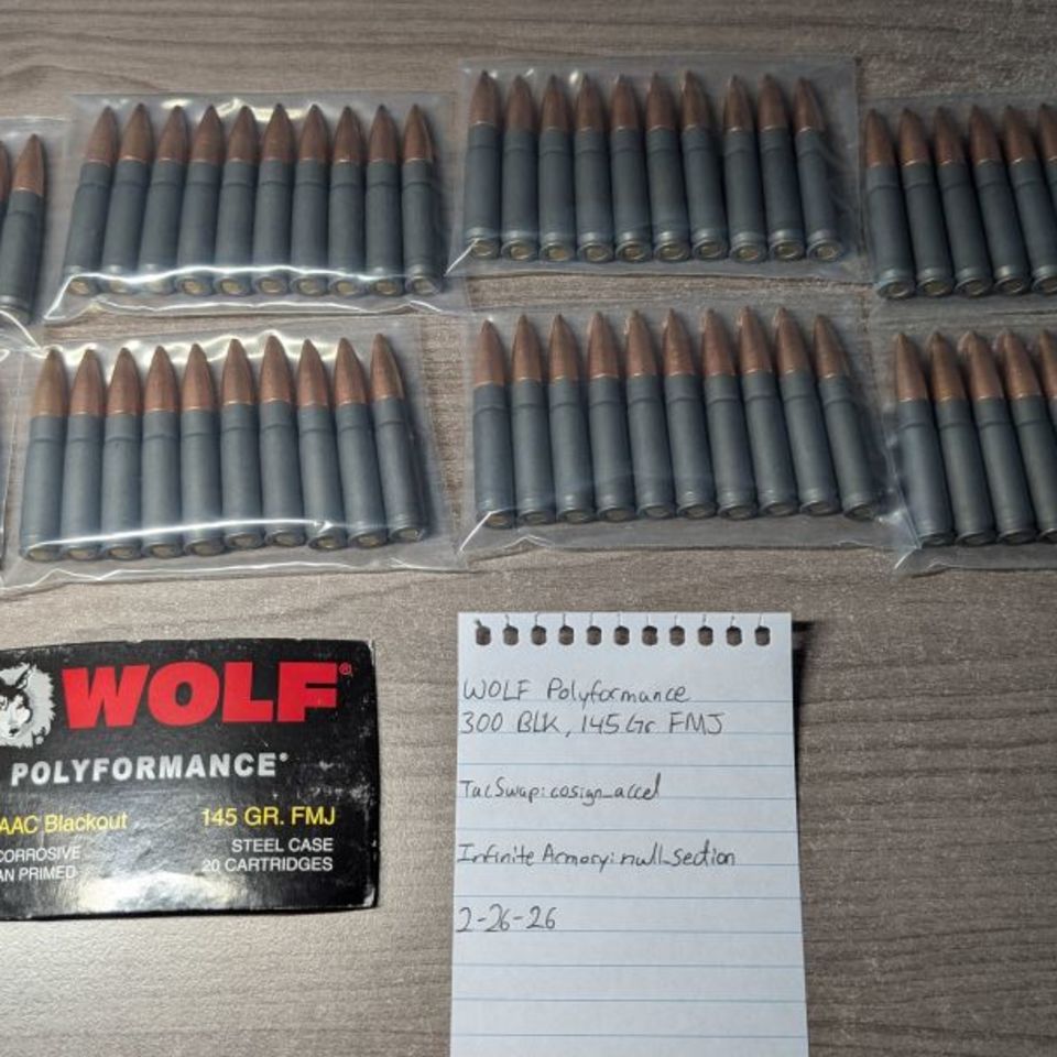 Image 1 - WOLF Steel Case 145 Gr 300 BLK