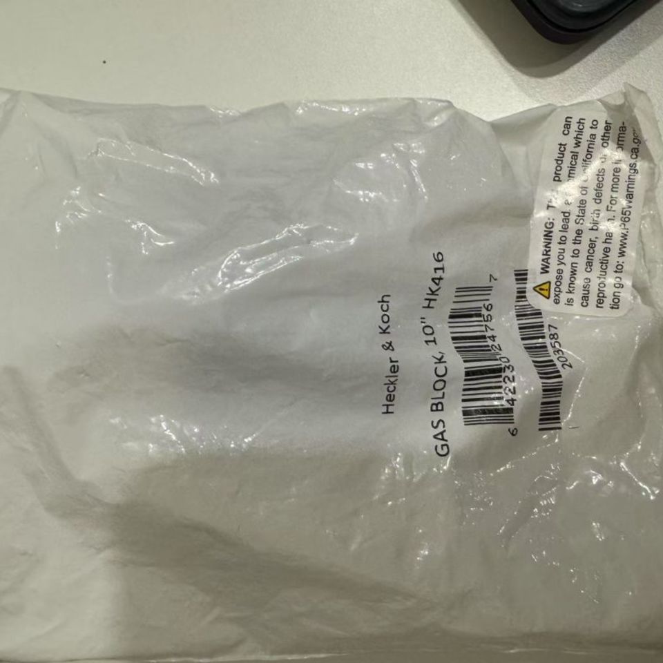 Image 2 - HK416 MR556 10in  gasblock