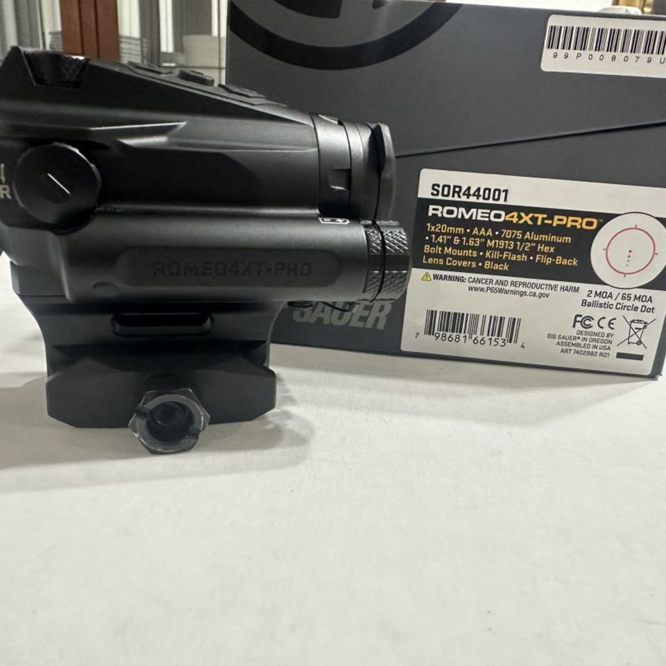 Image 3 - Sig Romeo 4XT-PRO Red Dot