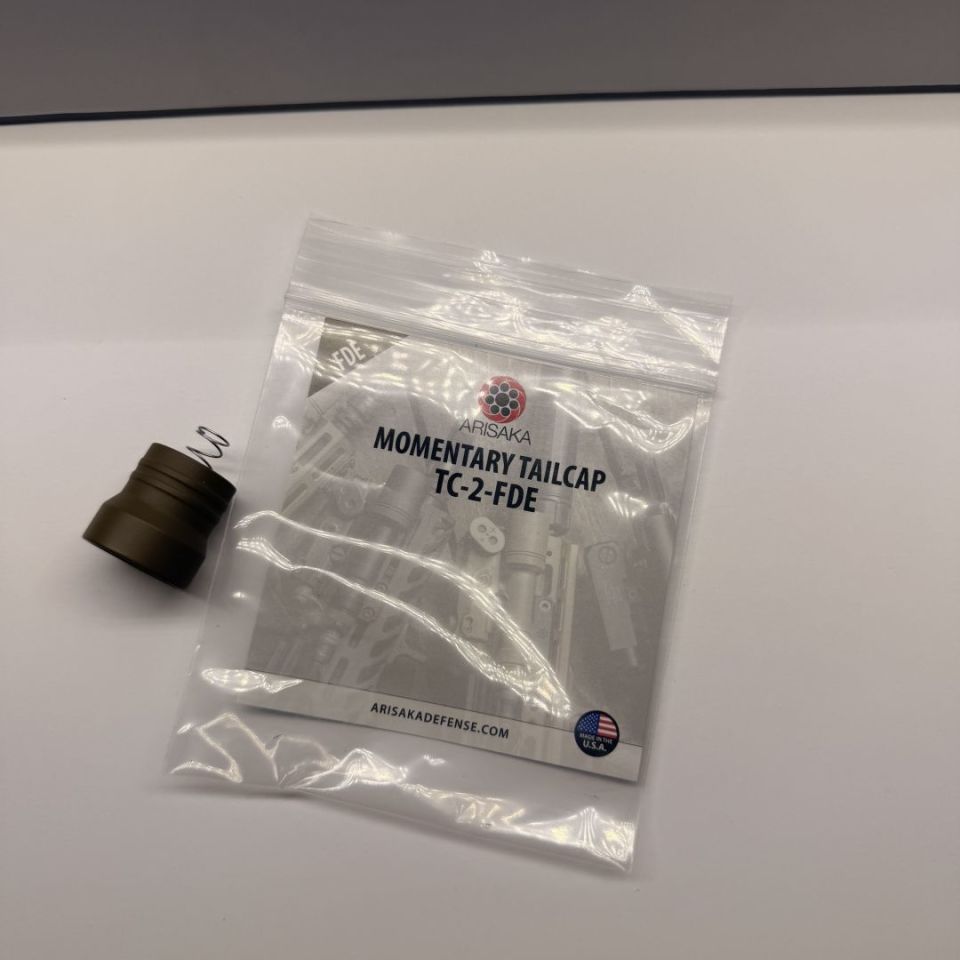 Image 4 - Arisaka Momentary Tailcap FDE