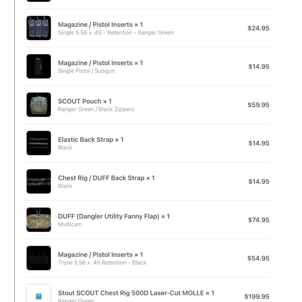 Image 3 - Stout Scout chestrig