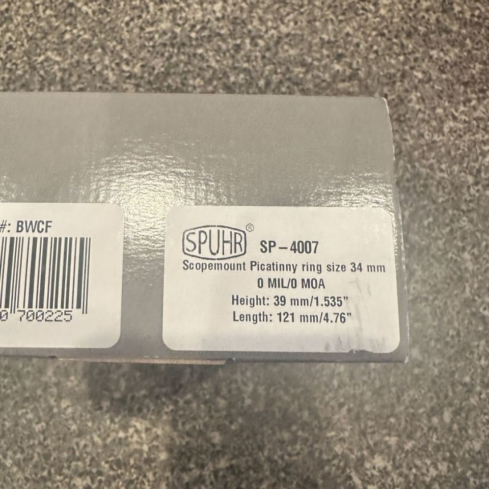 Image 2 - Spuhr SP-4007 34mm 1.535”