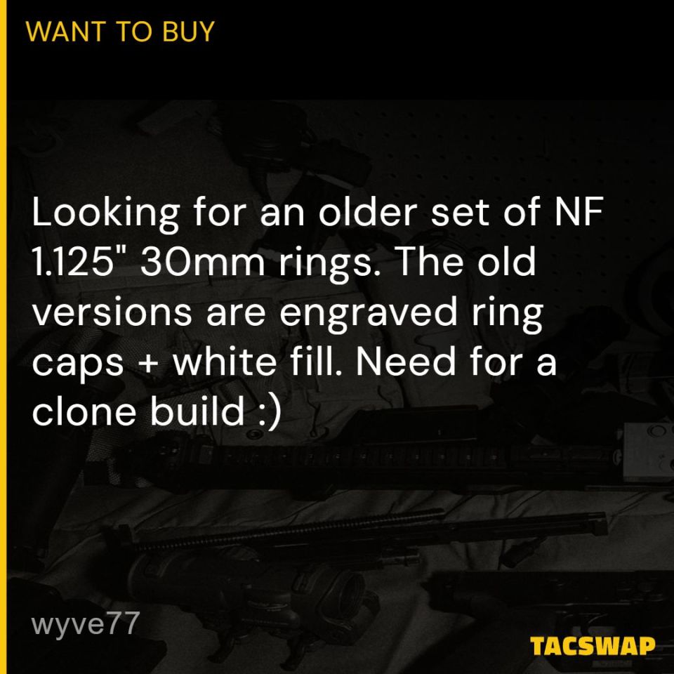 Image 1 - WTB Older NF 1.125" 30mm rings