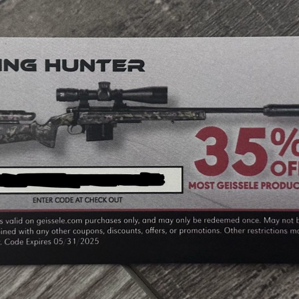 Image 1 - Geissele 35% off coupon code 