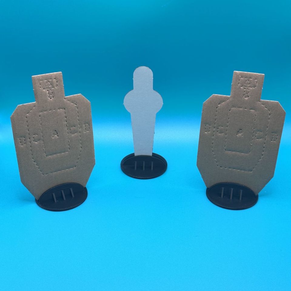 Image 1 - USPSA Dry Fire Target Holder IDPA IPSC SG CED PACT Timer Henning Safariland DAA Ghost BladeTech CR Speed Weber Tactical Guga Ribas Red Hill Scorpion Double Alpha Comp Tac Blue Alpha Gear Steel Plate Savior