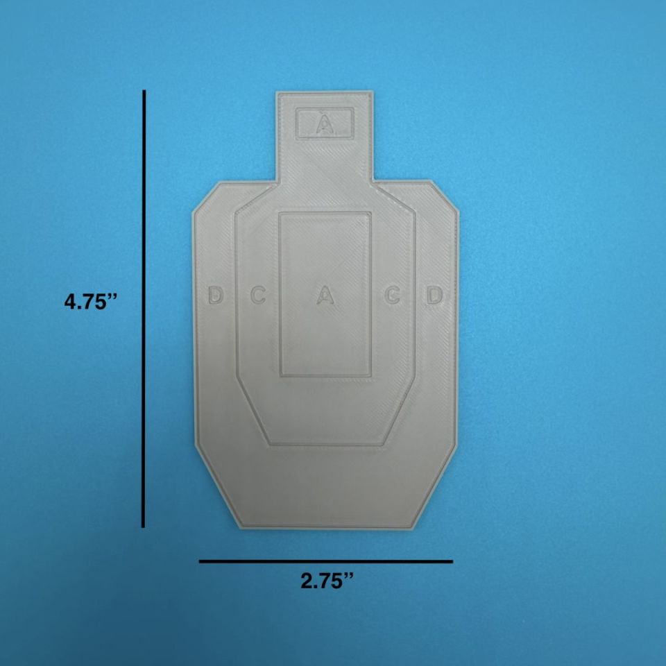 Image 2 - USPSA DryFire Targets -  IDPA IPSC SG CED PACT Timer Henning Safariland DAA Ghost BladeTech CR Speed Weber Tactical Guga Ribas Red Hill Scorpion Double Alpha Comp Tac Blue Alpha Gear Steel Plate Savior