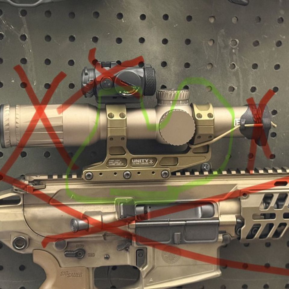 Image 1 - Unity FAST 34mm FDE w/ T2 Ring