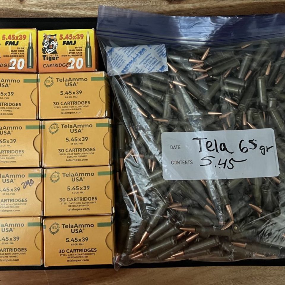 Image 1 - *Priced to MOVE* 5.45x39 Ammo Tela/GoldenTiger