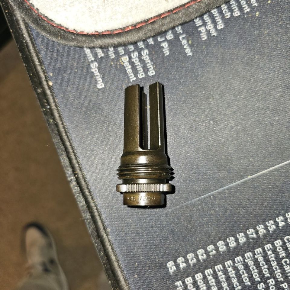 Image 3 - Sico asr flash hider and mount