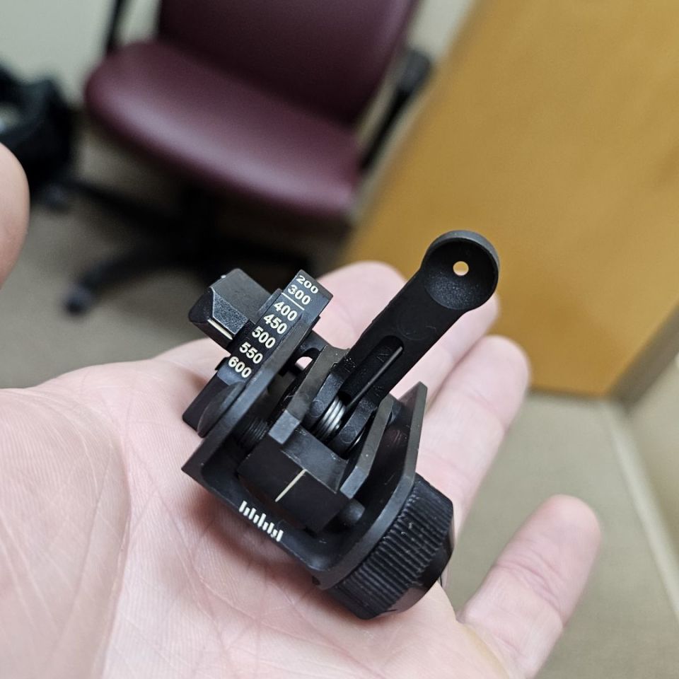 Image 1 - Flip up 600 meter irons