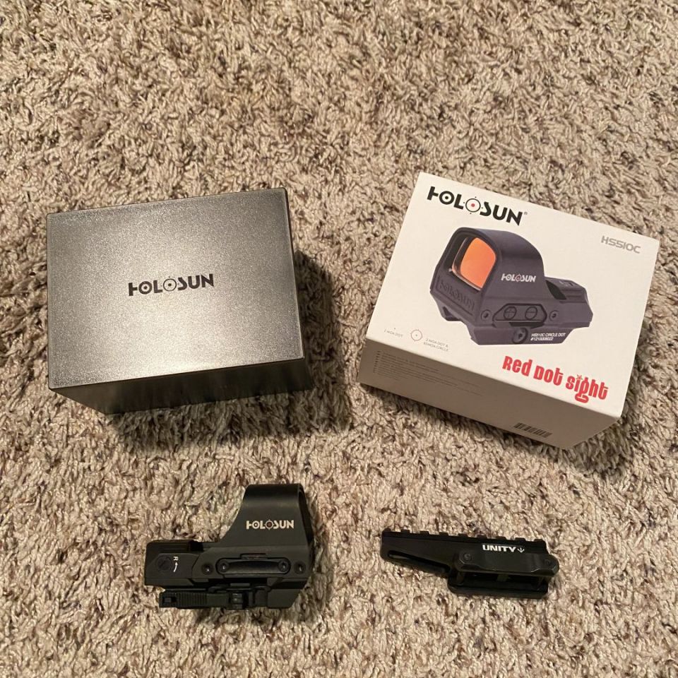 Image 1 - Holosun 510c + Unity Riser