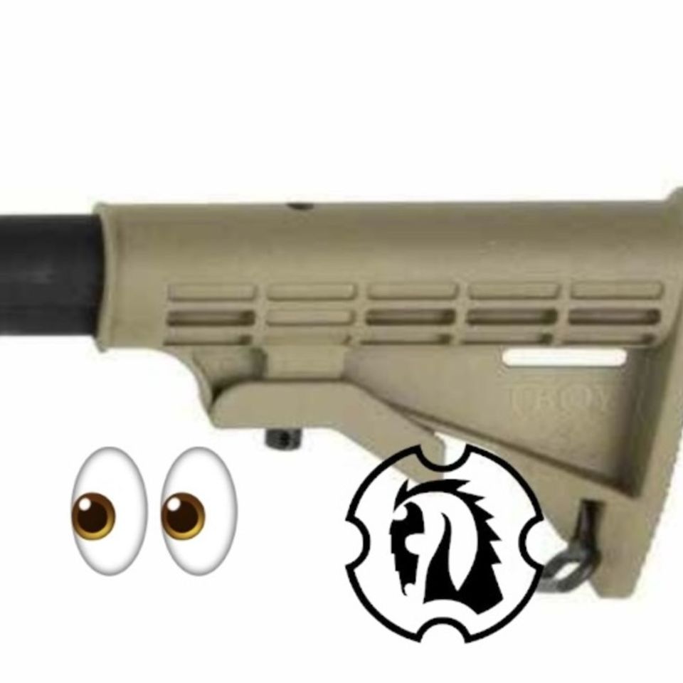 Image 1 - WTB FDE Troy A3 waffle stock