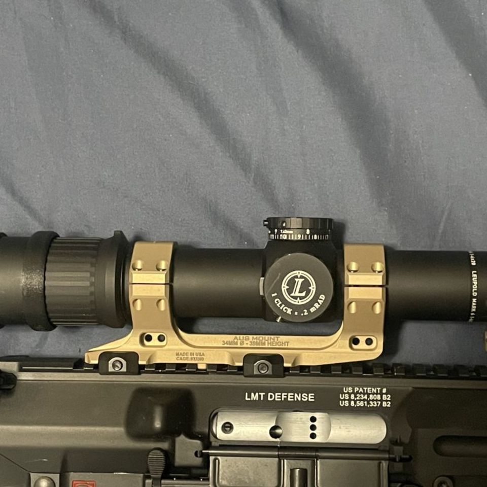 Image 2 - Leupold MK6 1-6 Reptilia mount