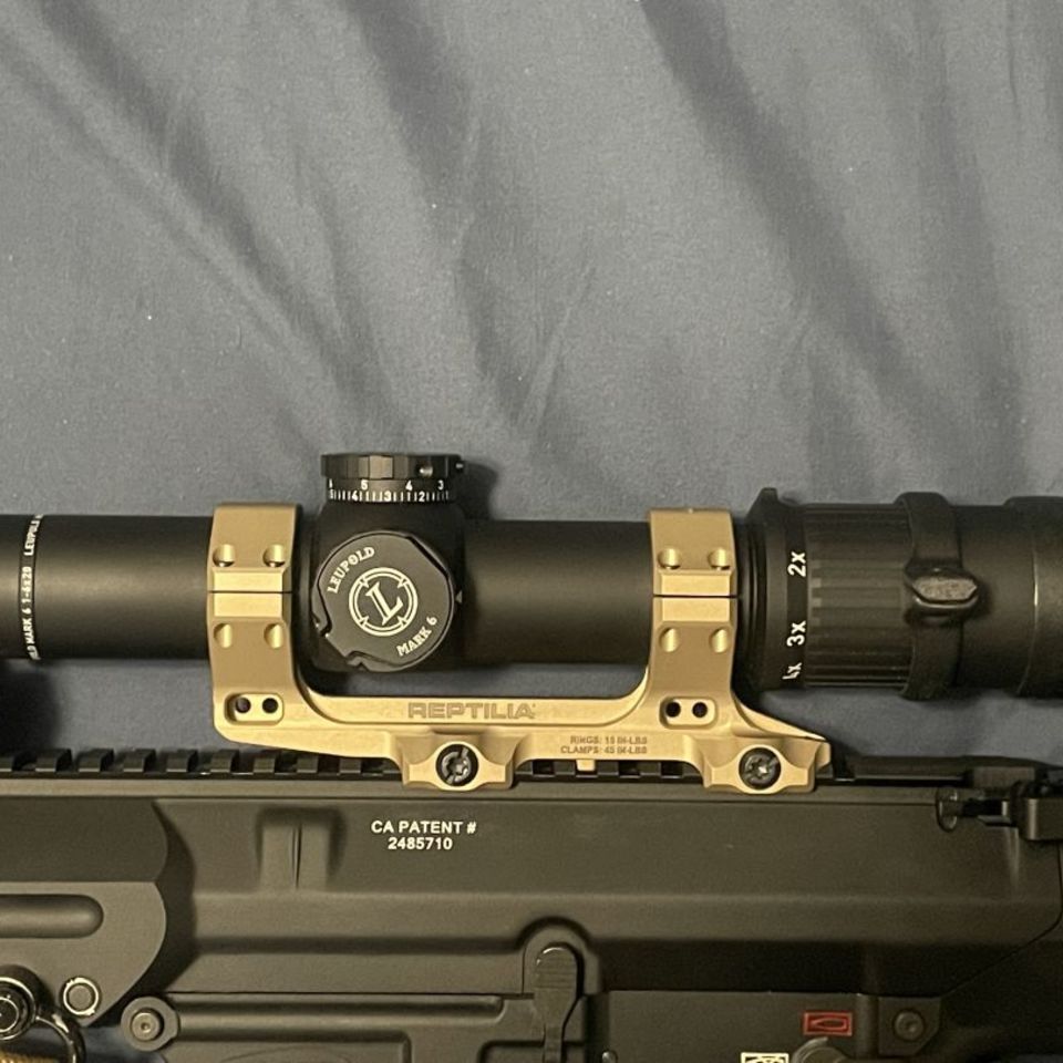 Image 1 - Leupold MK6 1-6 Reptilia mount