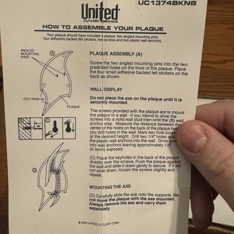 Image 4 - United Cutlery Kit Rae Volkoth