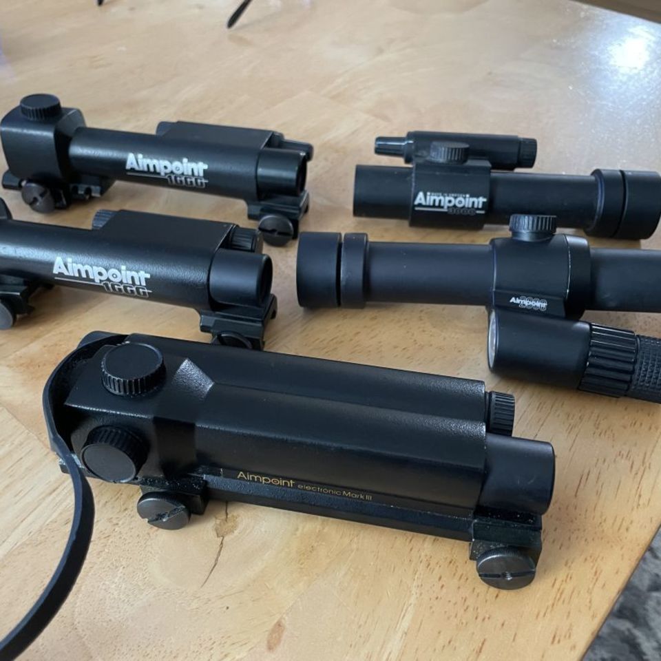 Image 2 - Retro Aimpoint Red Dot Sights 