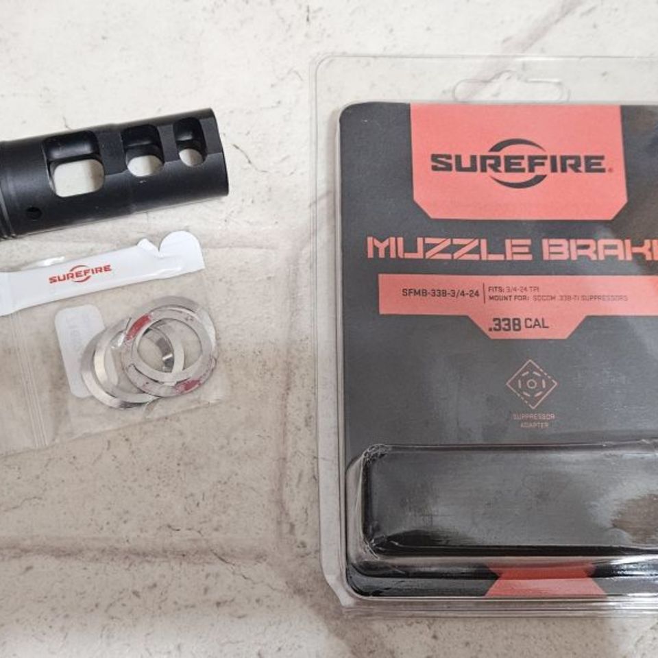 Image 2 - Surefire Muzzle Brake .338Cal