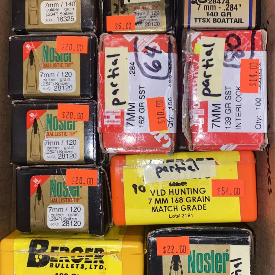 Image 1 - Various 7mm projectiles 