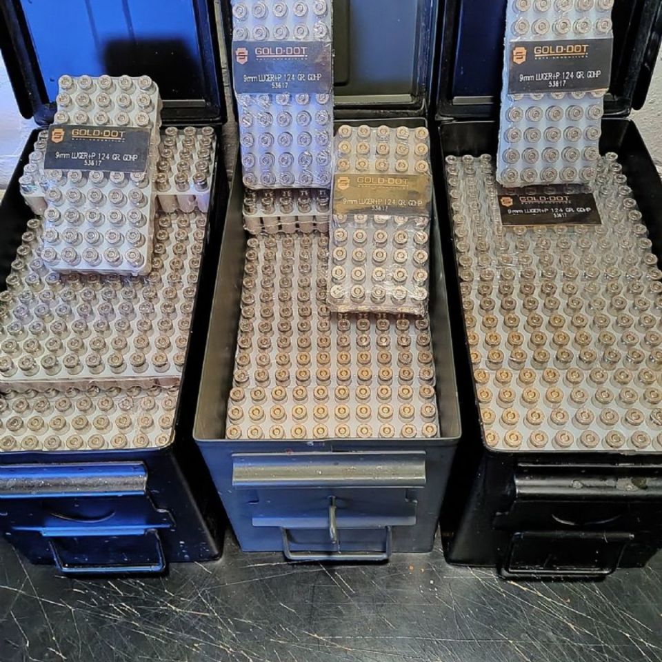 Image 4 - 800 left-Gold Dot 9mm 124+P 