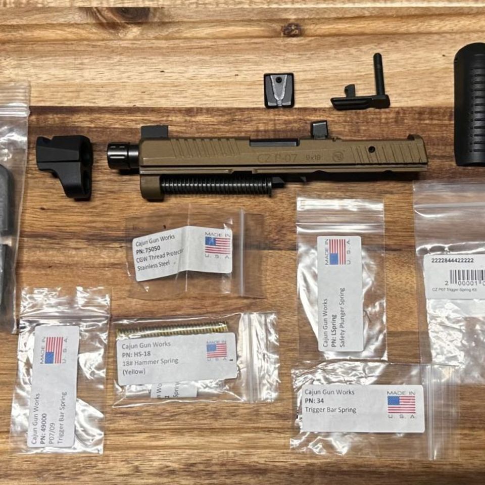 Image 1 - CZ P07 Optic C. Slide & Barrel