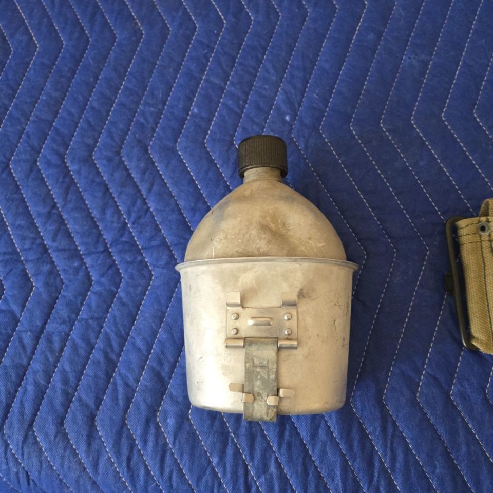 Image 3 - M1 Garand Belt + Canteen - Price Drop!