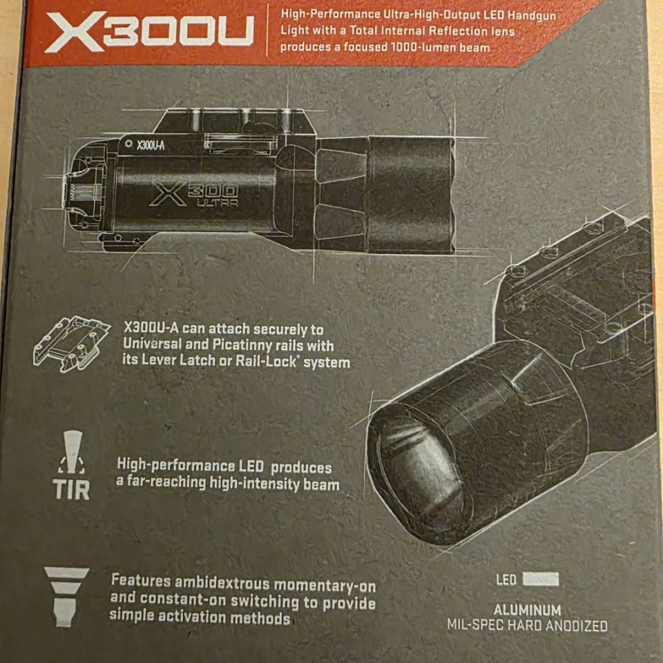 Image 2 - Surefire X-300U-A (Black) 