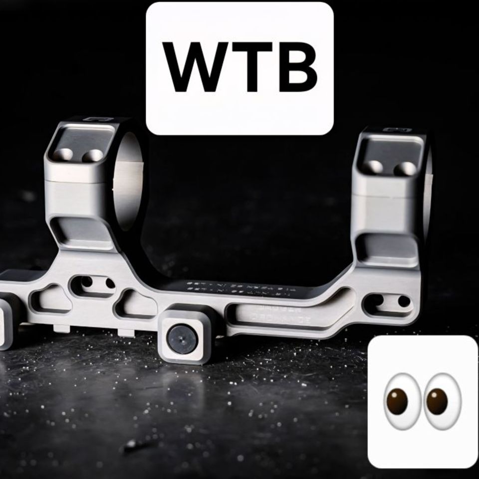 Image 1 - Badger 1.54" 34mm - Clear Ano