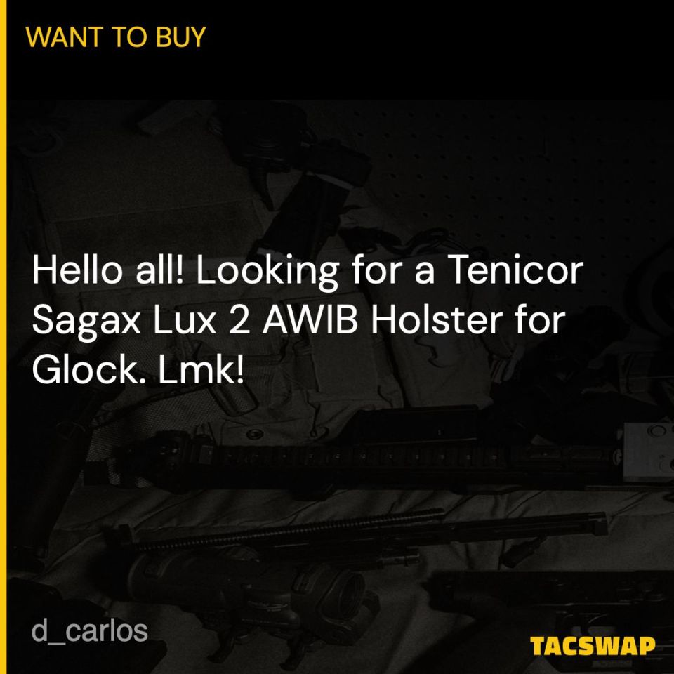 Image 1 - Tenicor Sagax Lux 2 Holster