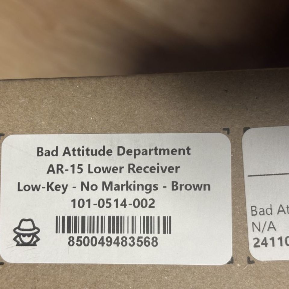 Image 5 - Bad Attitude unmarked lower 