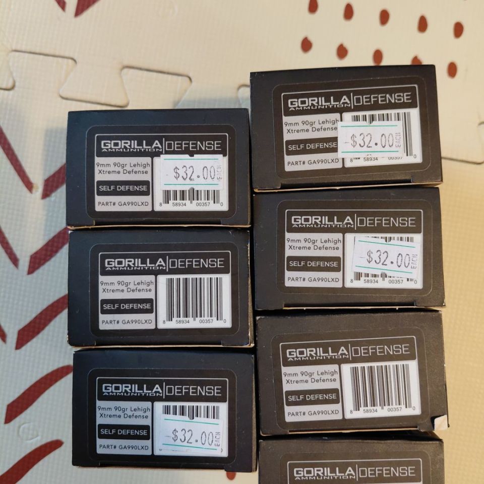 Image 1 - 100 rnds gorilla 9mm Lehigh