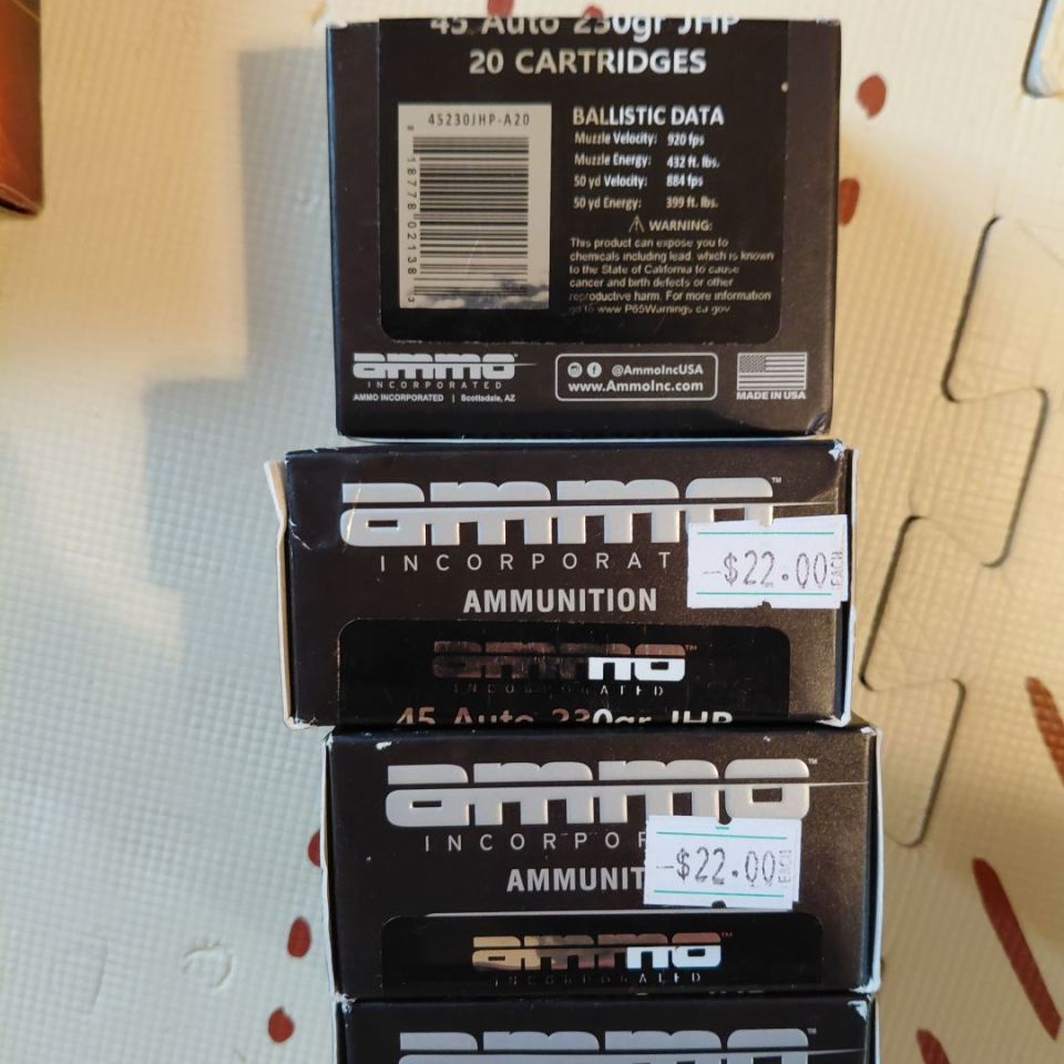 Image 1 - 80rnds 240gr 45 acp HP