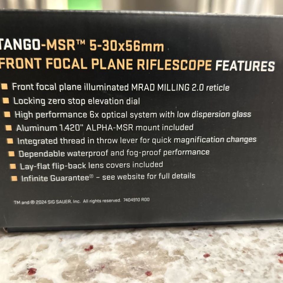 Image 4 - (NIB) TANGO-MSR 5-30X56MM (FFP)