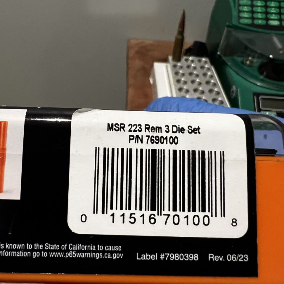 Image 3 - Lyman 223 MSR 3 die reloading