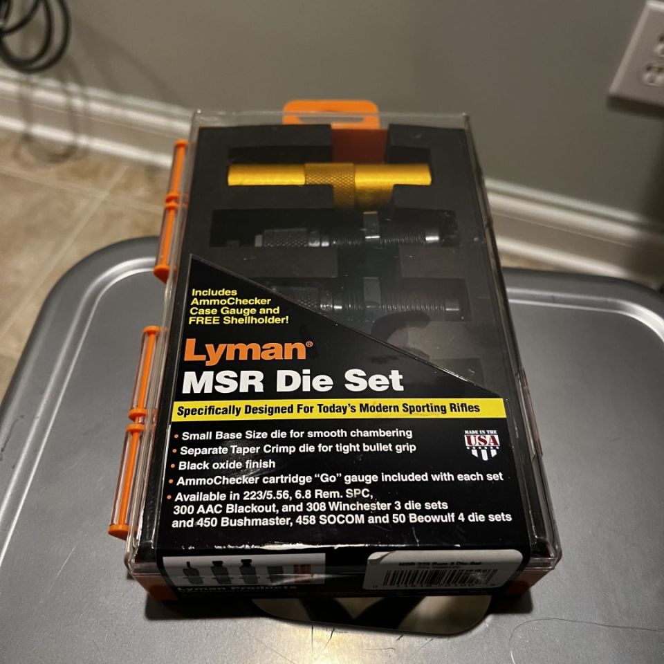 Image 2 - Lyman 223 MSR 3 die reloading