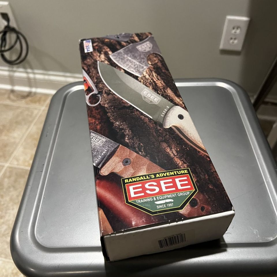 Image 3 - Esee Knives 3D knife FDE tan 