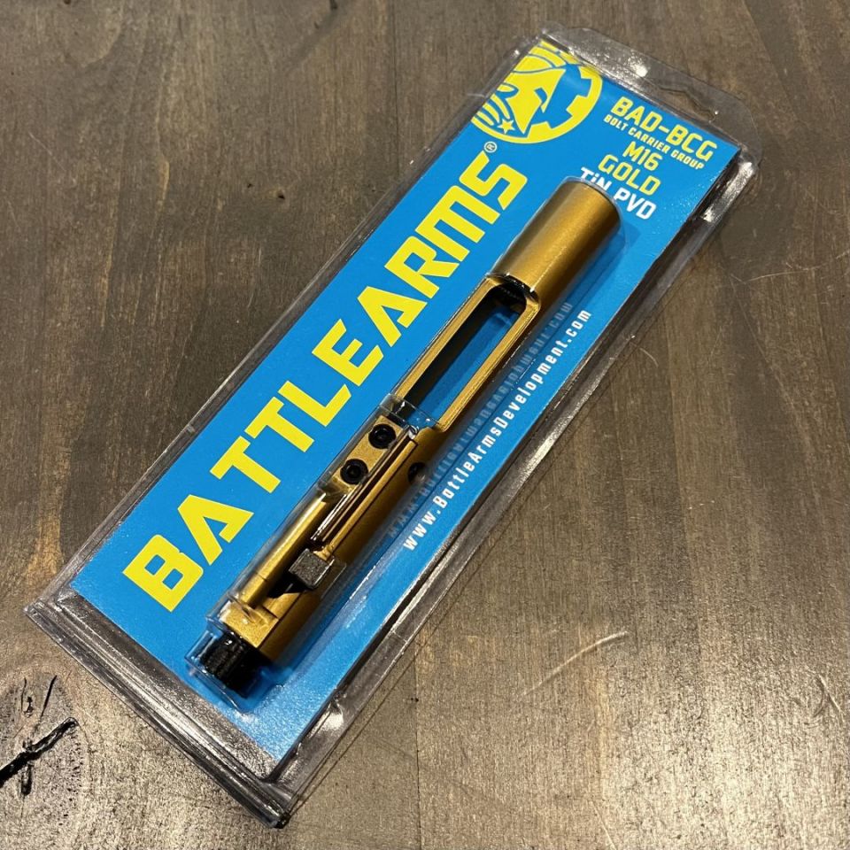 Image 1 - Battle Arms BCG TiN Gold