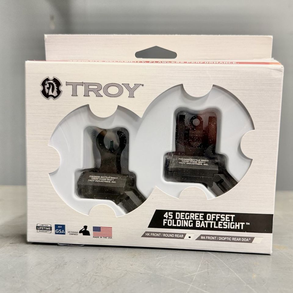 Image 1 - Troy Offset Battle sights BUIS