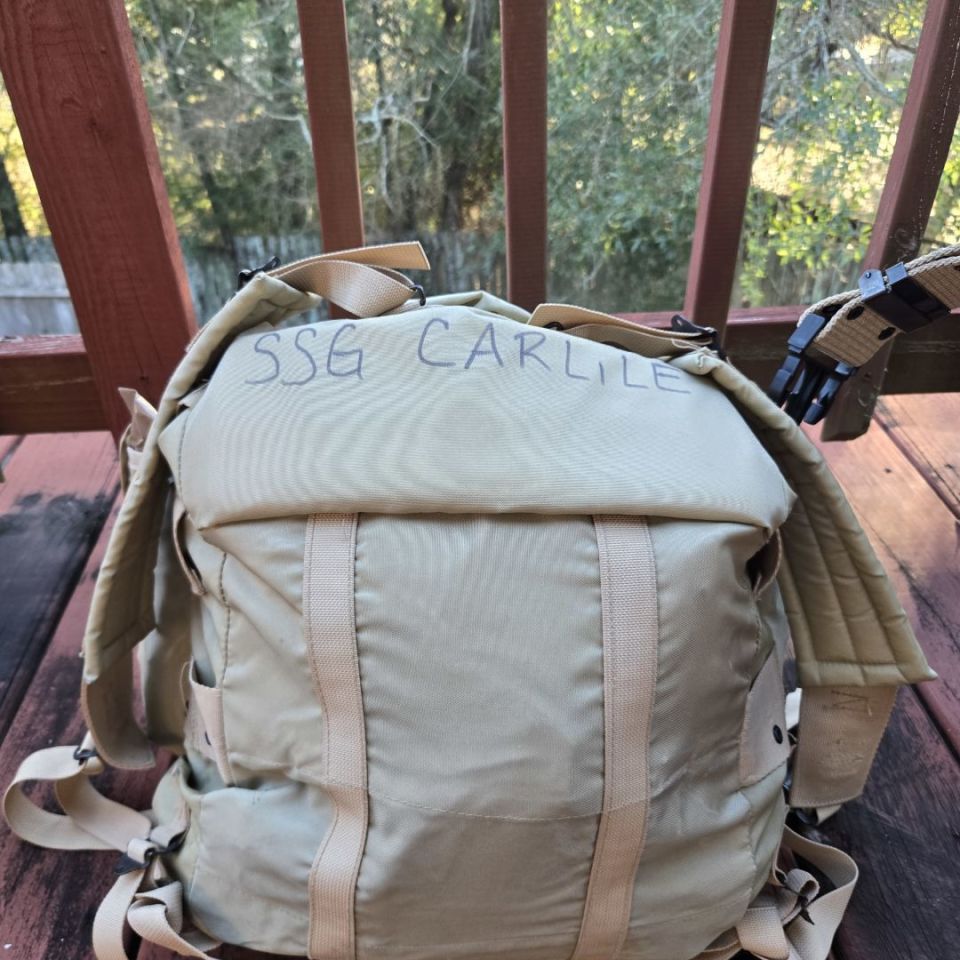 Image 2 - Tan Alice Pack and Web Gear