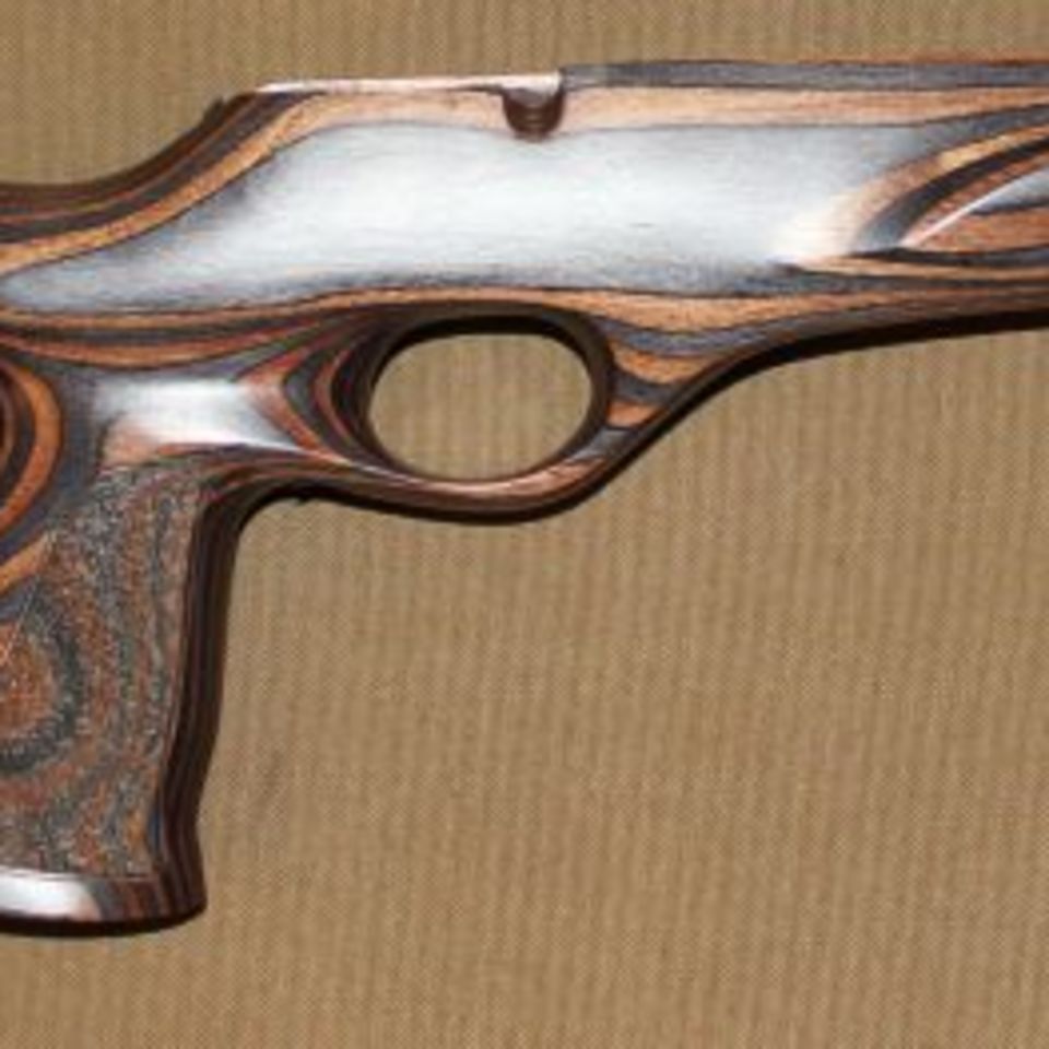 Image 2 - CZ457 22LR Laminate Wood Thumbhole Stock