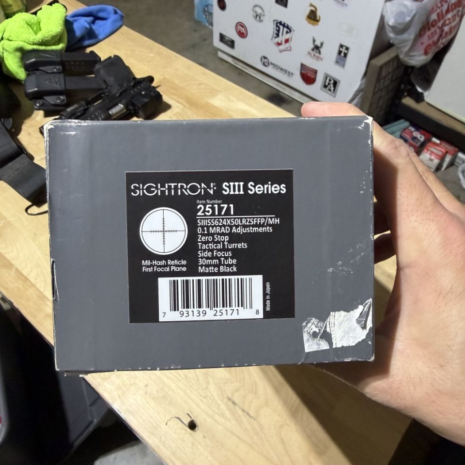 Image 1 -  Sightron Scope mil ffp